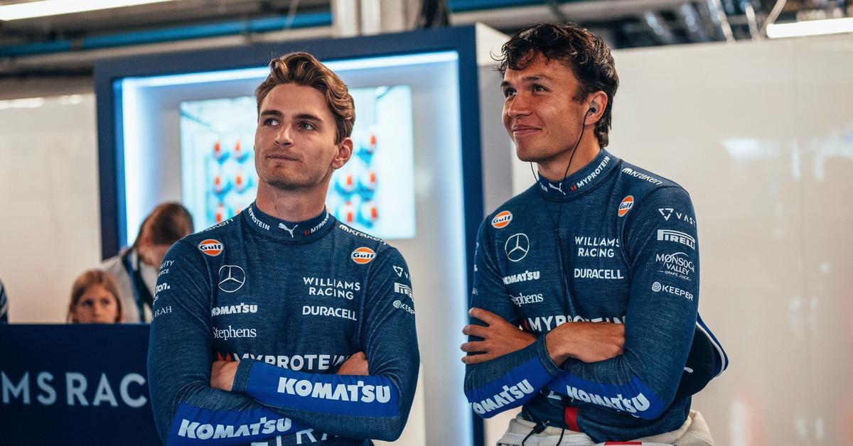 Alex Albán y Logan Sargent hablan por delante de España Alex Albán y Logan Sargent hablan por delante de España