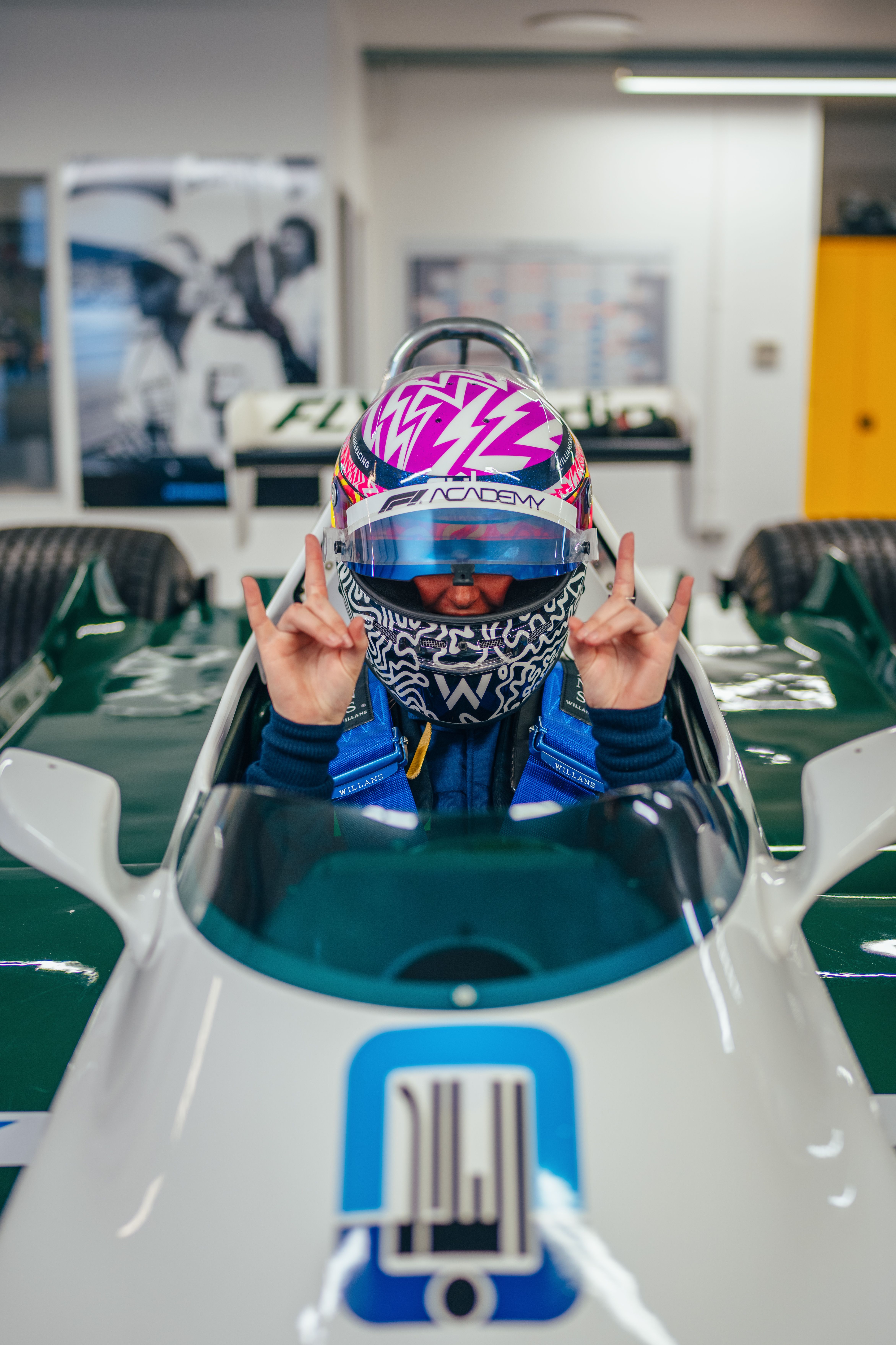 Lia enjoying the moment!