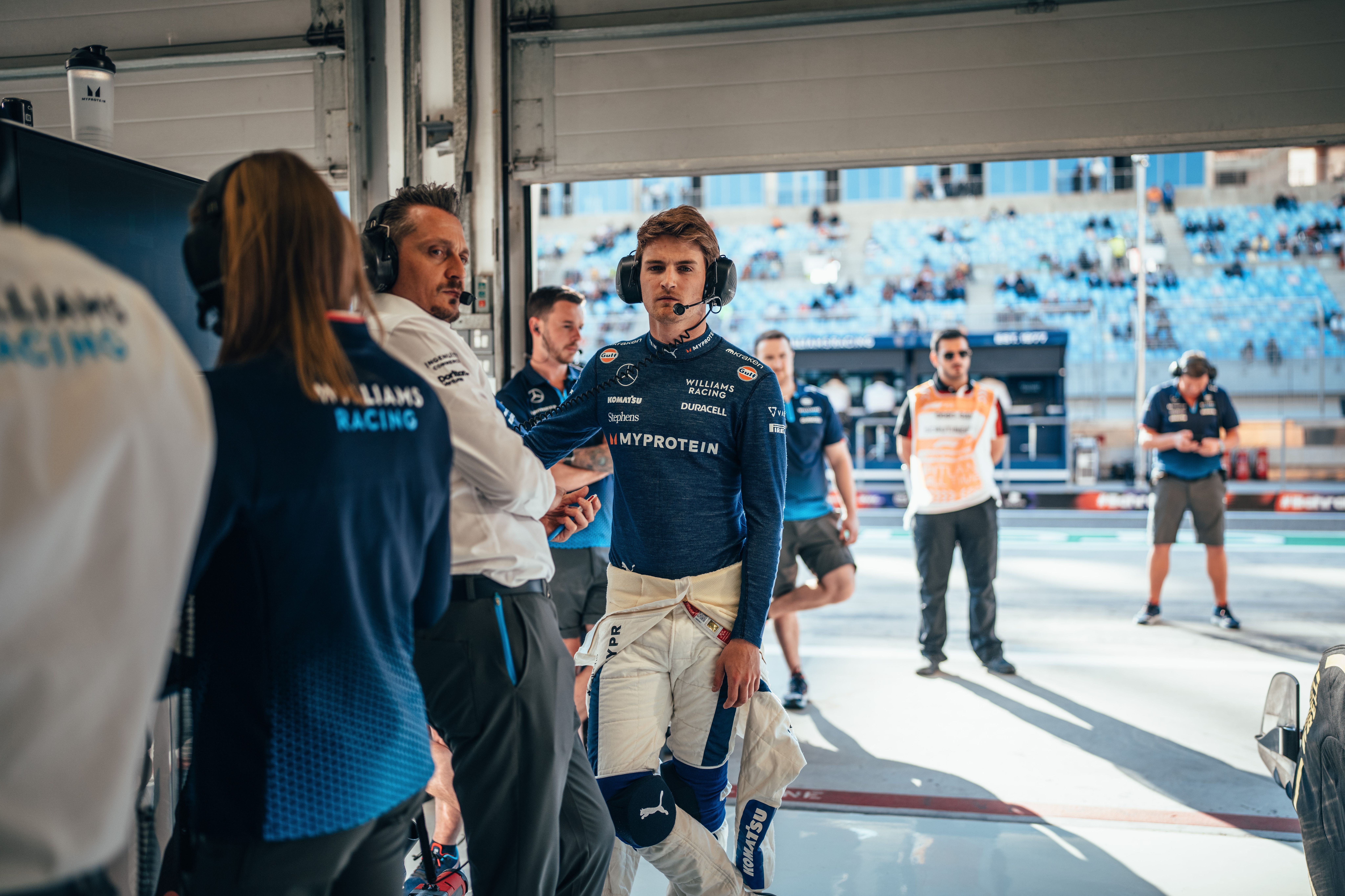 Quick chat with Gaetan.