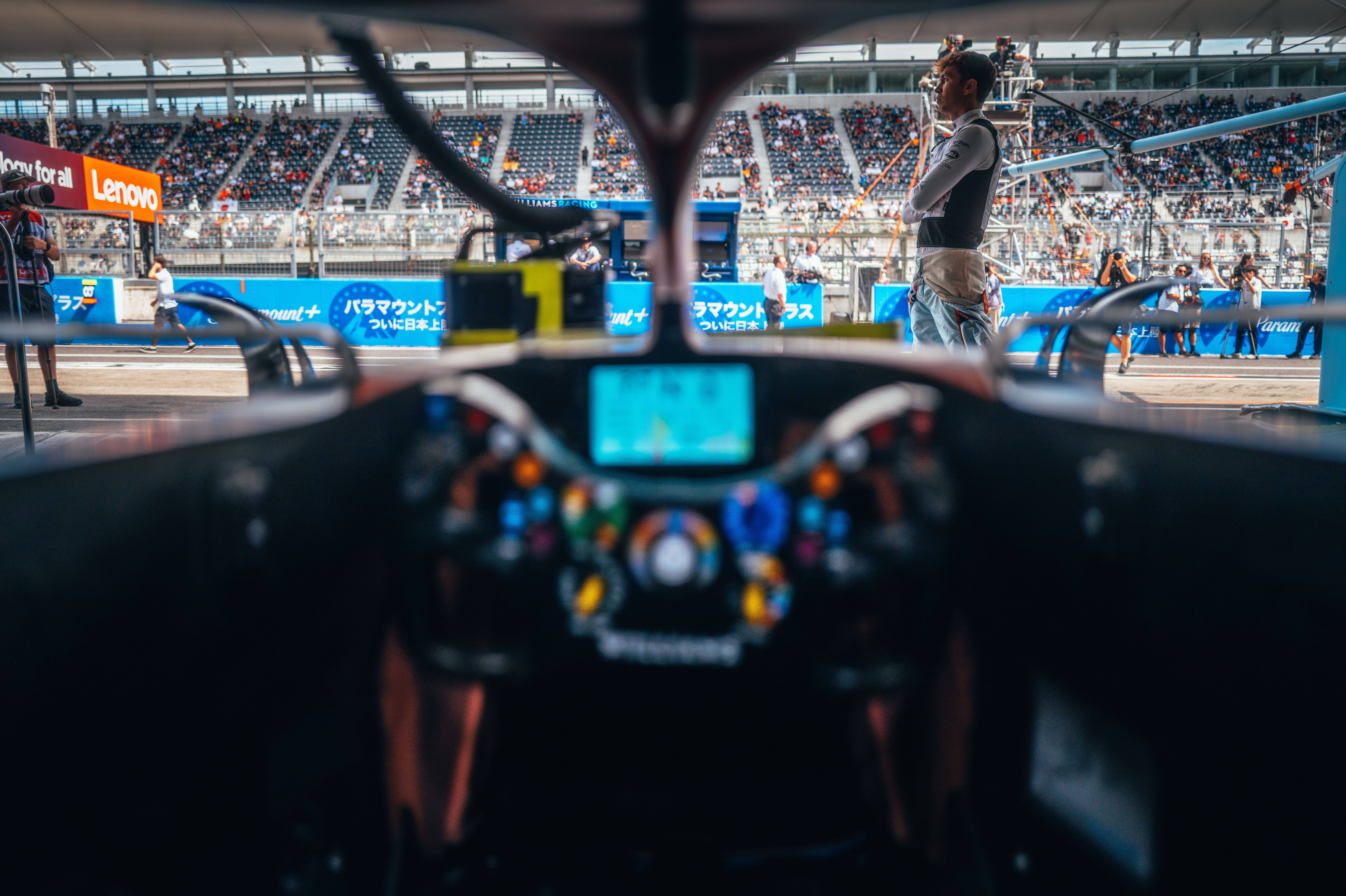 Keeping the seat warm for Albono.