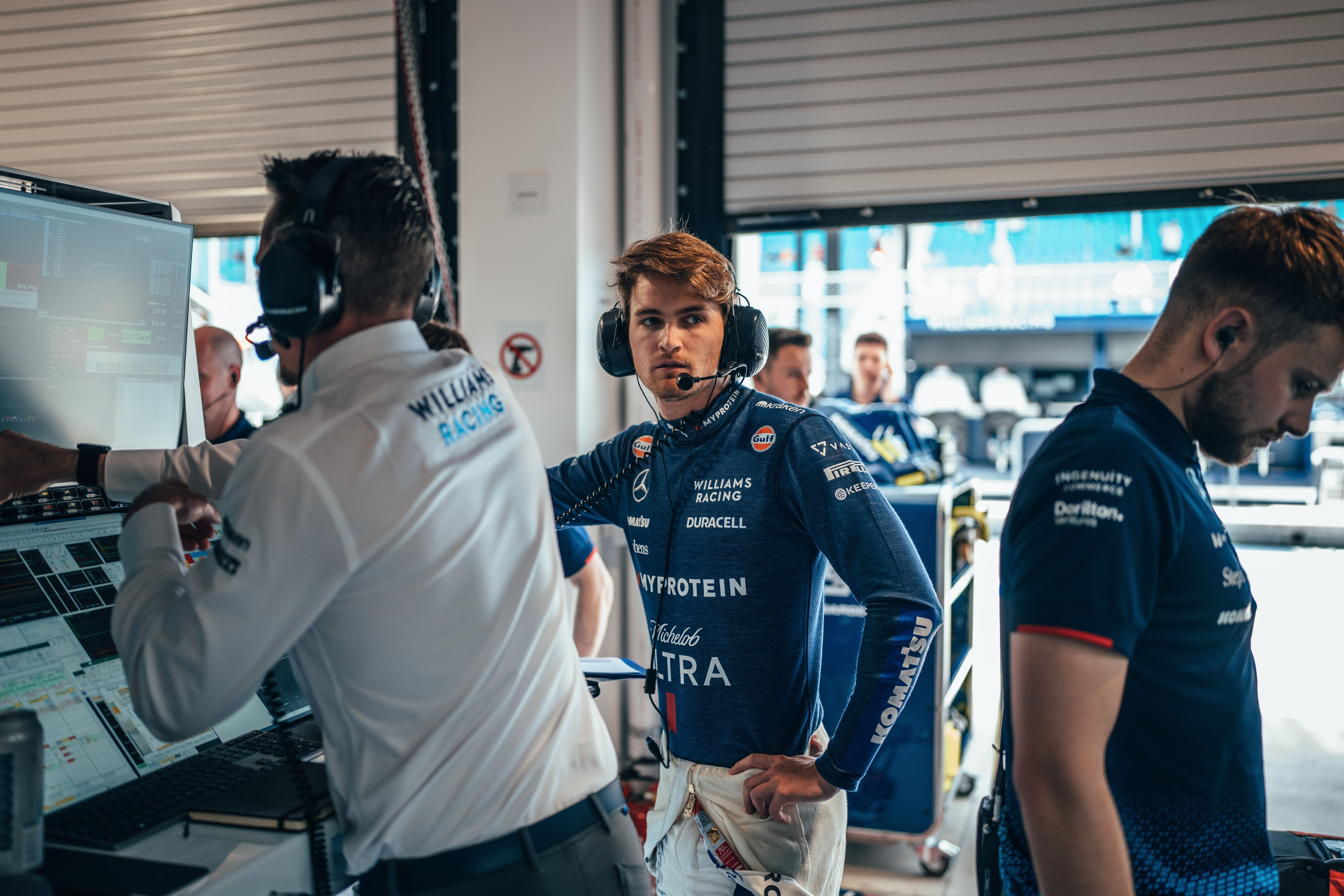 Dialling in pre-practice.