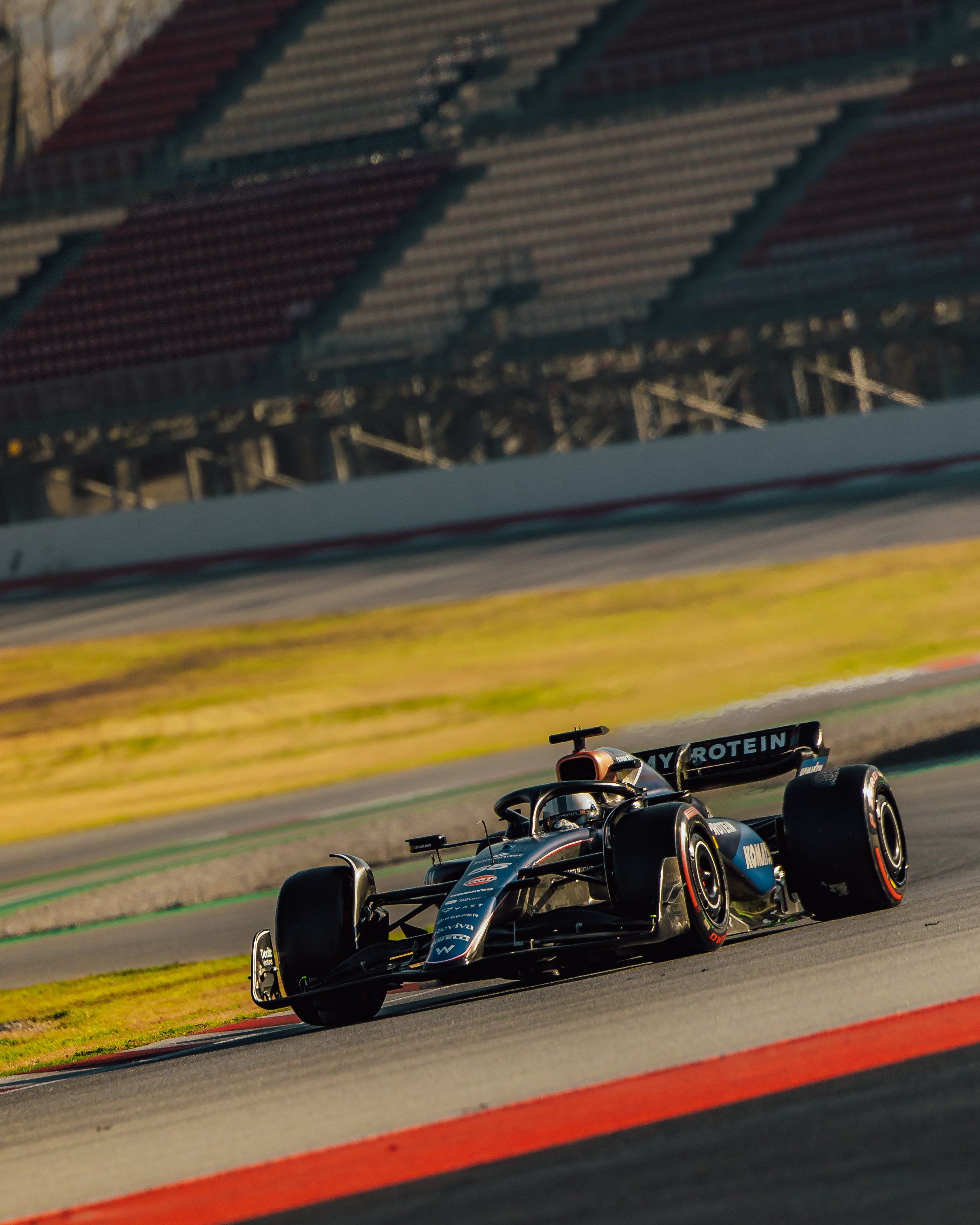 Climbing through the first sector.