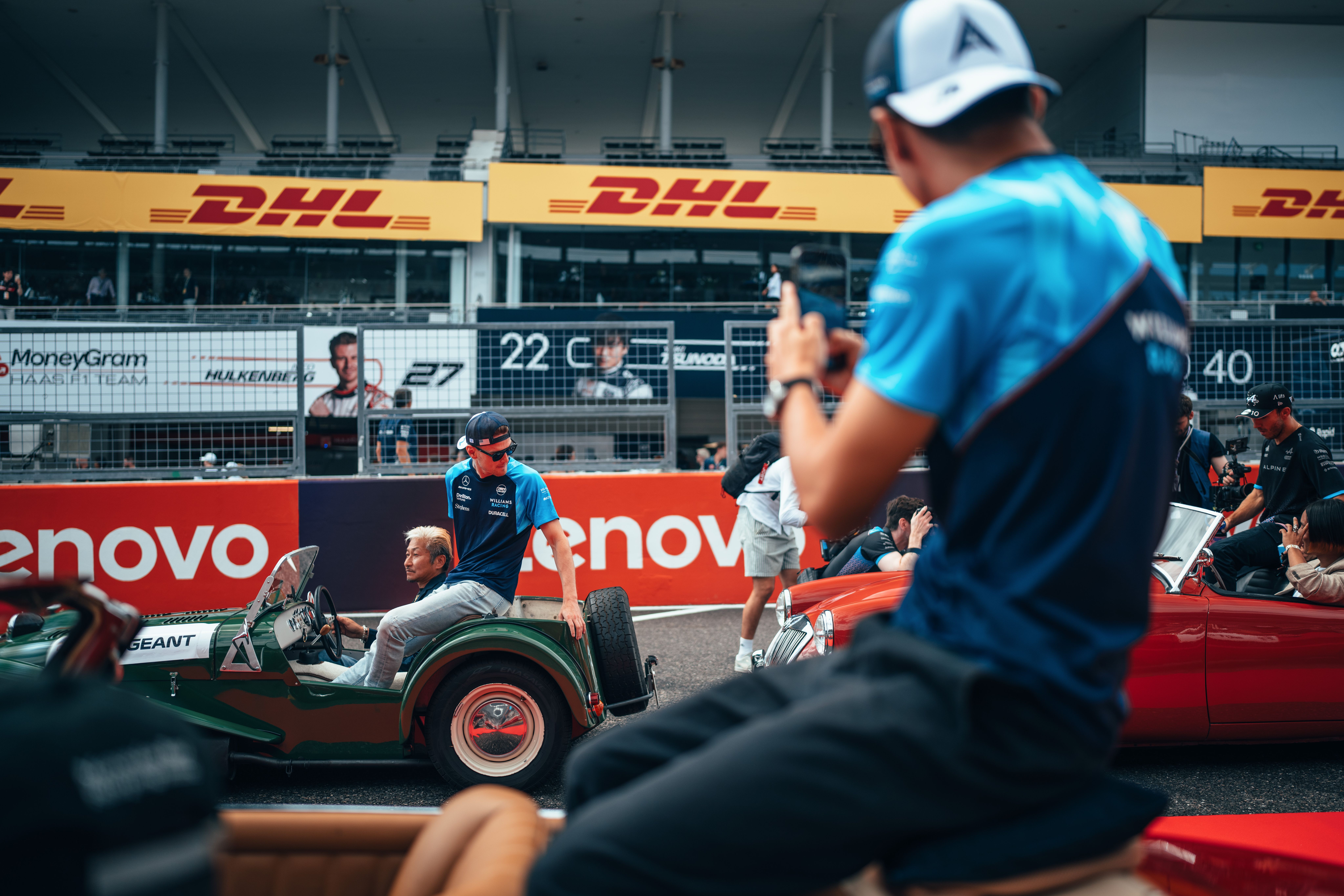 Drivers’ Parade time.