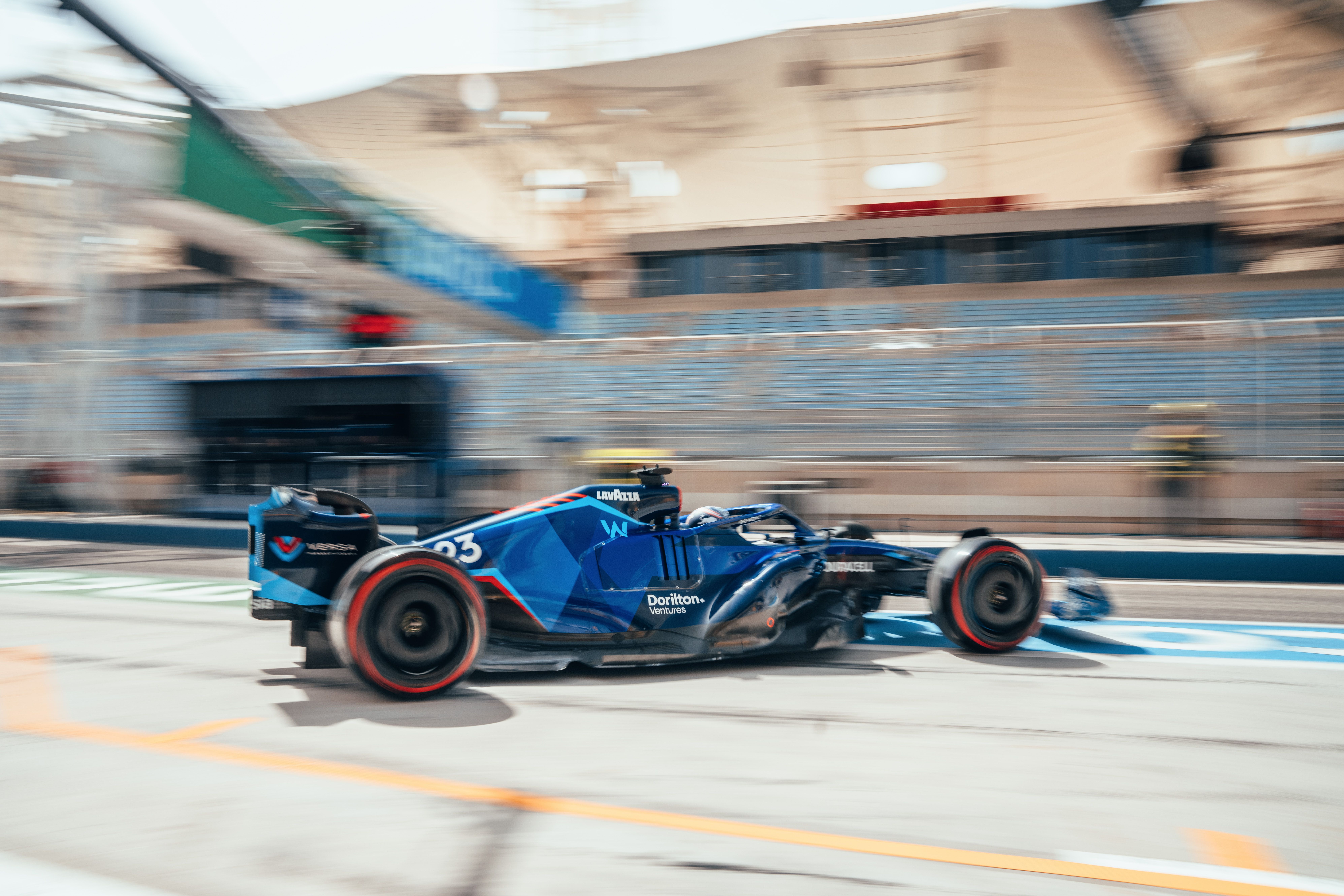 Back out for some more laps after lunch