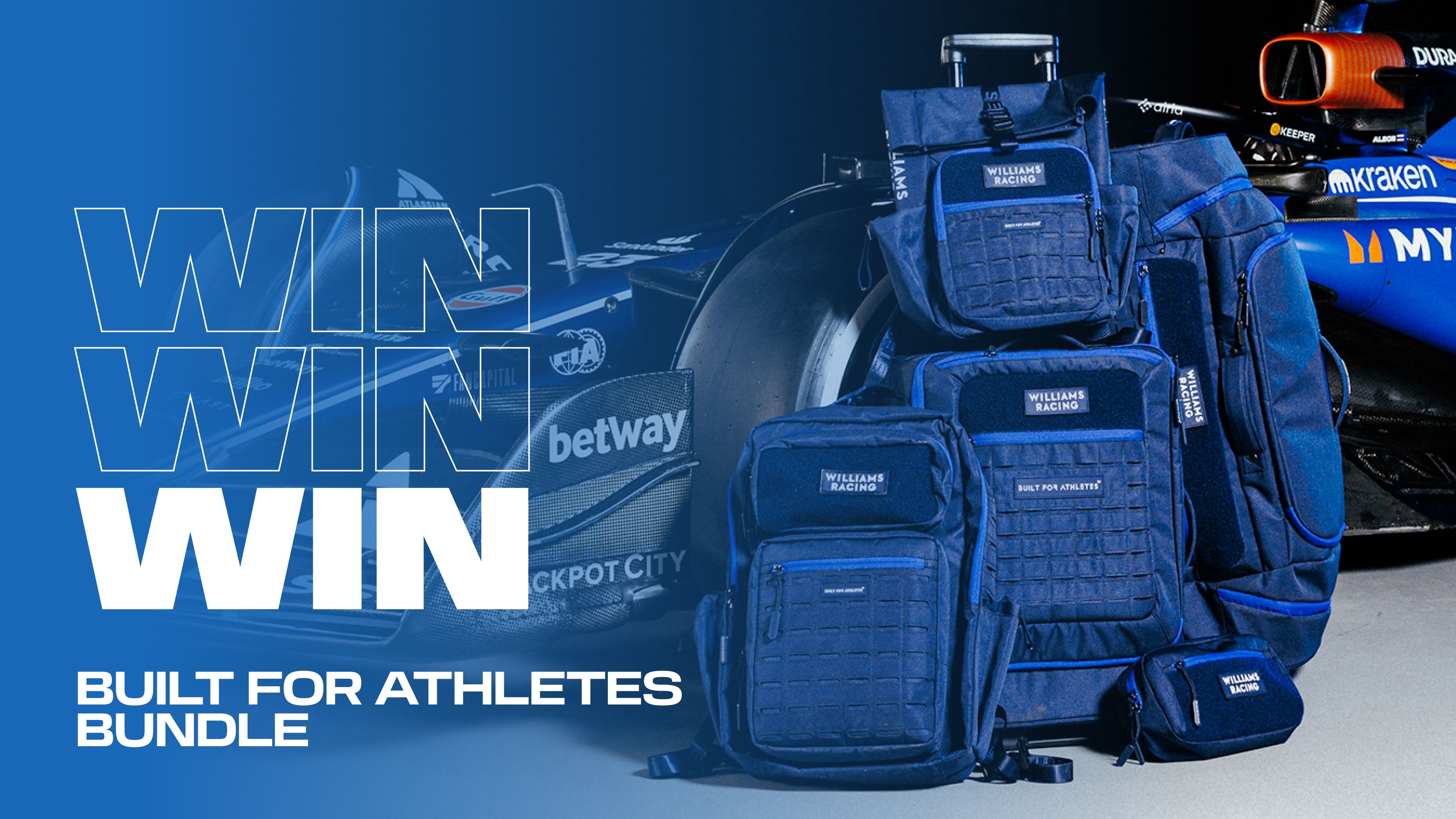 CARL FREDRIK WILLIAMS RACING ボストンバッグ CARL FREDRIK WILLIAMS RACING ボストンバッグ