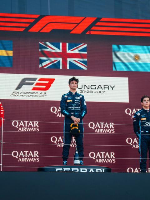 Zak was joined on the podium by Franco Colapinto for a Williams Racing 1-3 finish.