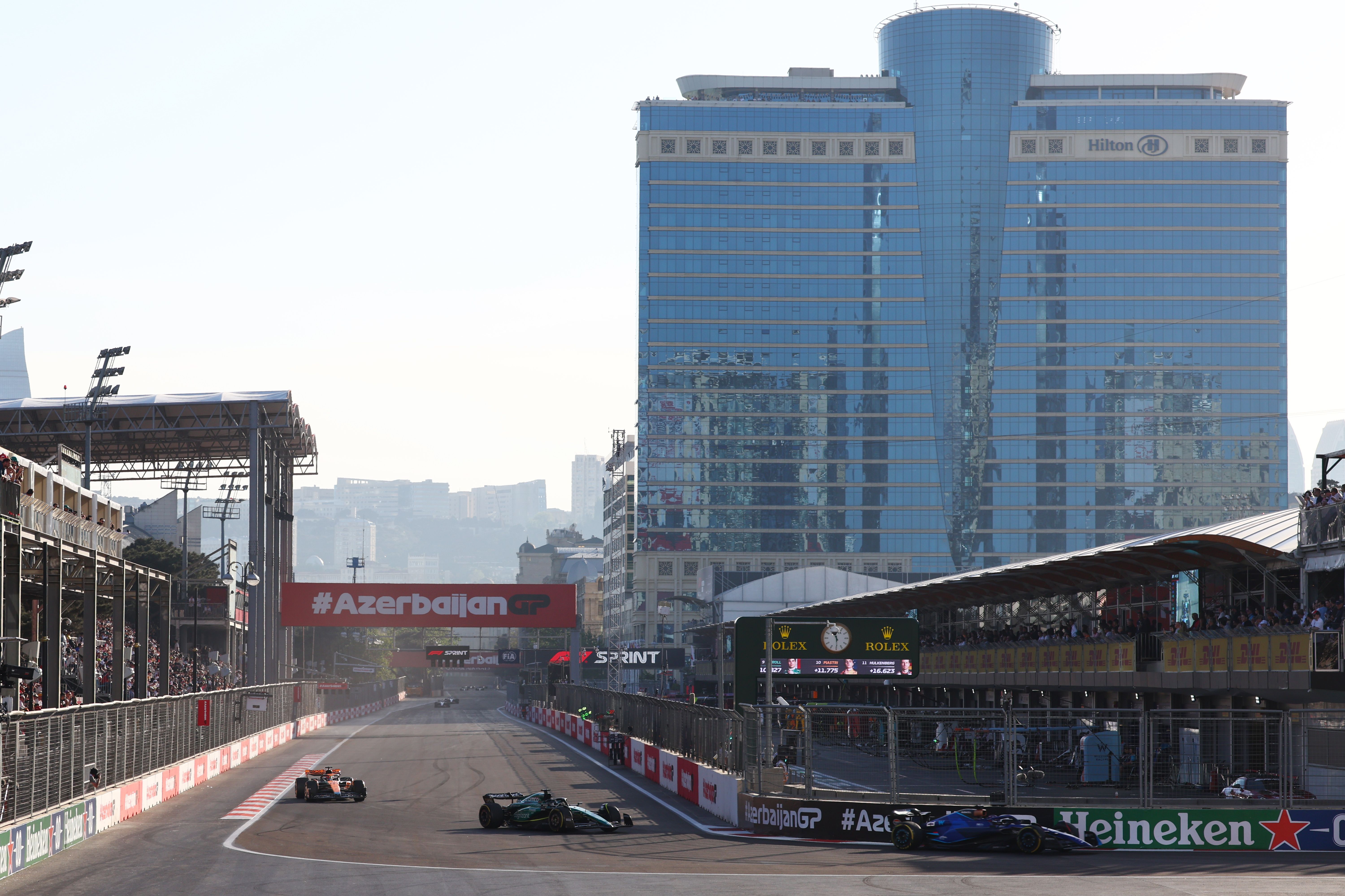 Top 10 running for Alex before finally finishing P9.